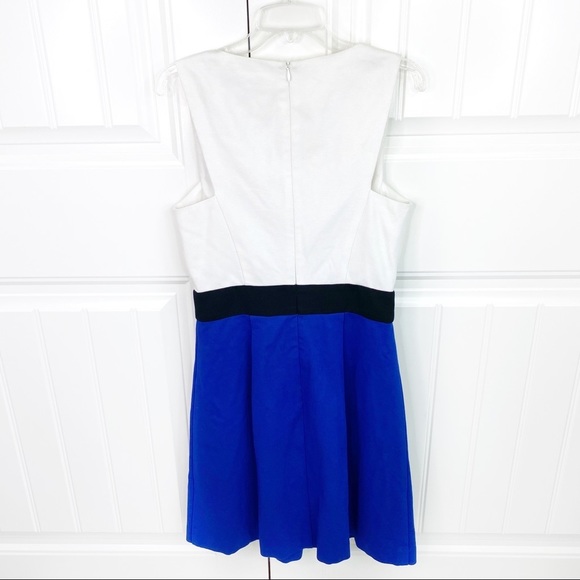 Trina Turk Araceli Colorblock Ponte Skater Dress S - Picture 4 of 6